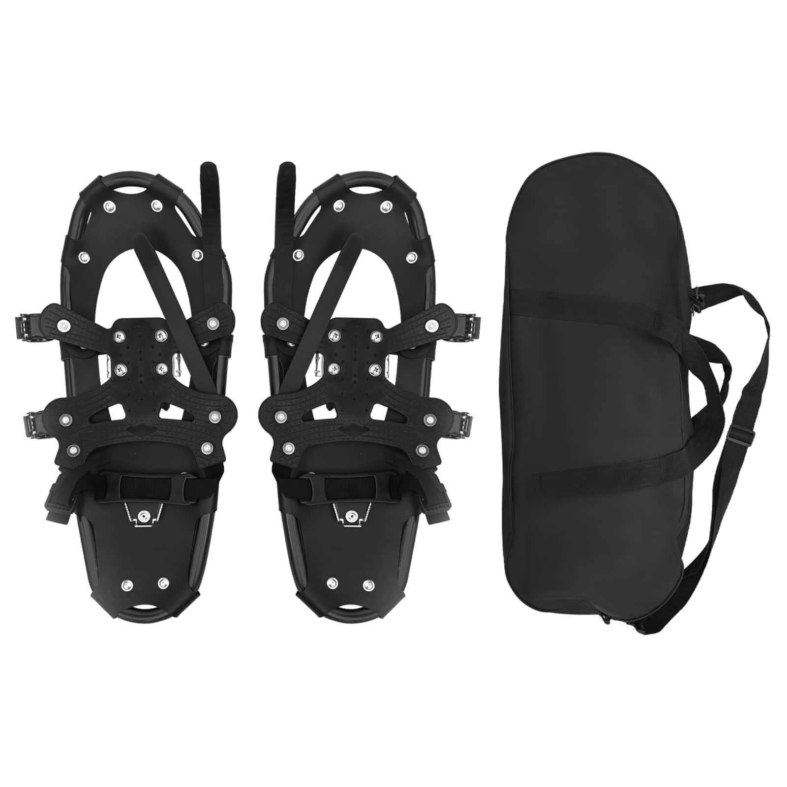 vidaXL 3 in 1 sneeuwschoenen met wandelschoenen Zwart 21 inches