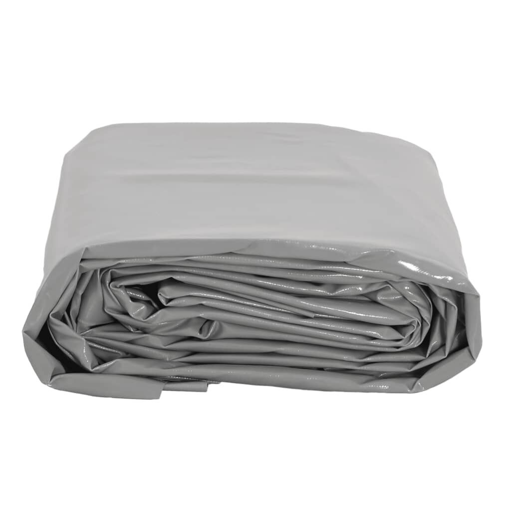 VidaXL Dekzeil 650 g/m² 1,5x20m Grijs - 35% Korting