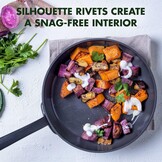 GreenPan Craft Gezonde Keramisch Antiaanbaklaag 28 cm Koekenpan Skillet, PFAS-vrij, Inductie geschikt, Vaatwasserbestendig, Ovenveilig, Zwart - Maat 28 cm/N/A