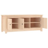 vidaXL Schoenenkast 110x38x45,5 cm massief grenenhout