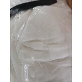 vidaXL Fauteuil 60 cm kunstleer crèmekleurig