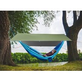 Unigear Tarp Waterdichte Tentzeil 4.4 x 4.4 m Legergroen - Camping & Outdoor