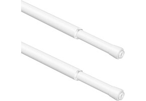 Veerspanstang 2 stuks 42-75cm - 3 Montageopties - 31% Korting