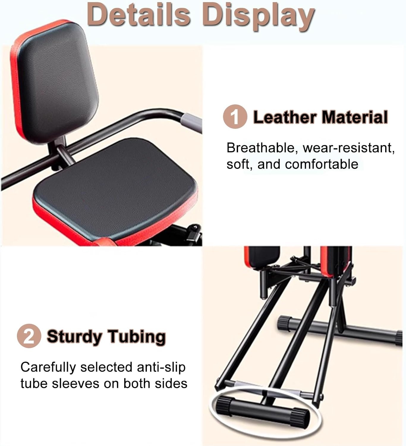 Heup Abductor Machine voor Thuis, Bilspier Trainer met Weerstandsband, Compact voor Dijen en Billen Training, Instelbare Weerstand, Voor Vrouwen en Mannen