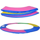 Veerafdekking, randbescherming, randafdekking voor trampoline, 244 cm - 305 cm - 366 cm, framebekleding, roze/groen/gekleurd pvc - uv-bestendig