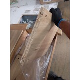 vidaXL Wandkast artisanaal eikenkleurig 60 x 36.5 x 35 cm Bewerkt hout