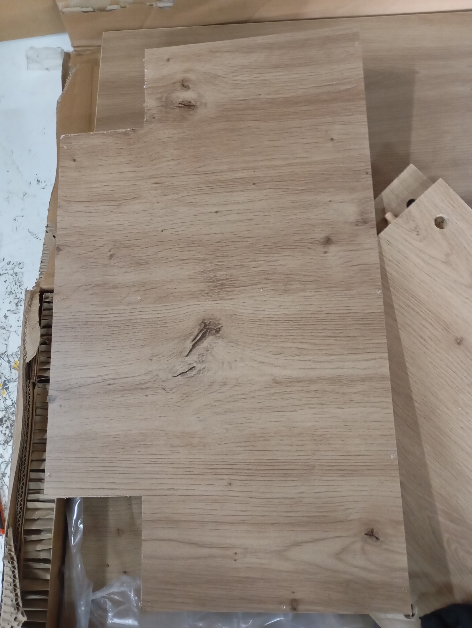 vidaXL Wandkast artisanaal eikenkleurig 60 x 36.5 x 35 cm Bewerkt hout