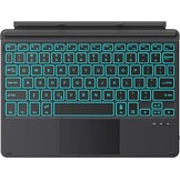 Toetsenbord voor Microsoft Surface Go 4 (2023) - Bluetooth, Trackpad, 7-kleuren LED, 77% Korting