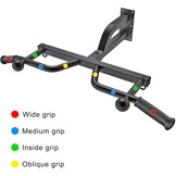 Kipika Heavy Duty optrekstang, wandmontage, multifunctionele optrekstang, verstelbare optrekbanden voor pull-ups, body, workout, thuis, gym, systeem, bokszak, hanger, weerstandsbanden, training