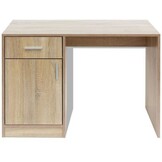 Bureau met Lade & Kastje - Eiken - 100x40x73 cm (54% Korting)