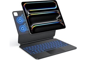 Toetsenbordhoes iPad Pro 13" 2024 (M4) Zwart met Trackpad | 69% Korting