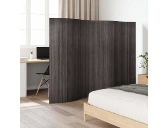 Kamerscherm Bamboe Grijs 250x165 cm - 34% Korting