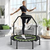 Opvouwbare Mini Trampoline 45" - Stil & Stabiel - 54% Korting
