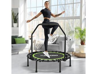 Opvouwbare Mini Trampoline 45" - Stil & Stabiel - 54% Korting