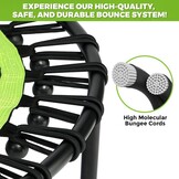 Opvouwbare Mini Trampoline 45" - Stil & Stabiel - 54% Korting