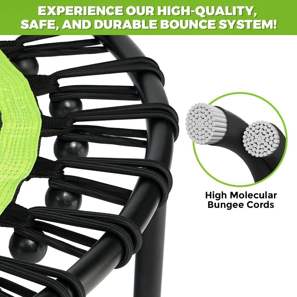 Opvouwbare Mini Trampoline 45" - Stil & Stabiel - 54% Korting