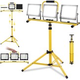 300W LED Bouwplaatsspot met Statief | 24.000lm | 6500K Wit Licht | 29% Korting