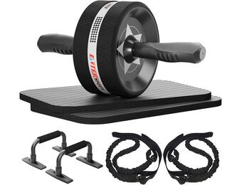 6-in-1 Abdominale Trainer Set - Zwart, 28% Korting