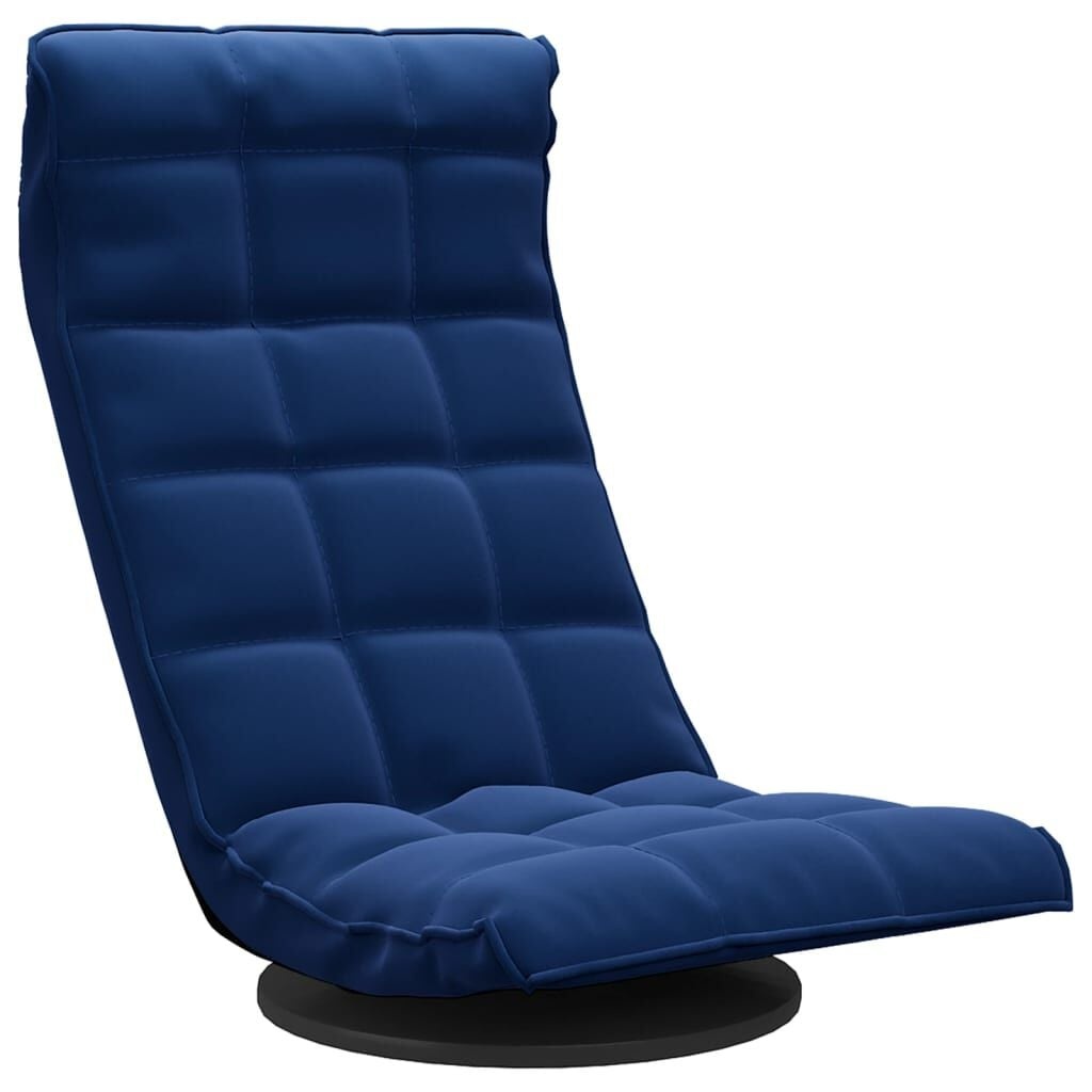 Draaibare vloerstoel fluweel blauw - 34% korting