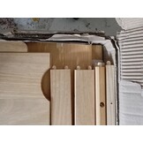 vidaXL Tv-meubel OTTA 113,5x43x57 cm massief grenenhout