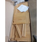vidaXL Tv-meubel OTTA 113,5x43x57 cm massief grenenhout