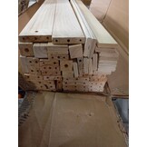 vidaXL Hoogslaper massief grenenhout 90x200 cm