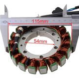 Magneto Stator Spoel voor Yamaha YFM350 (2002-2004) - 83% Korting