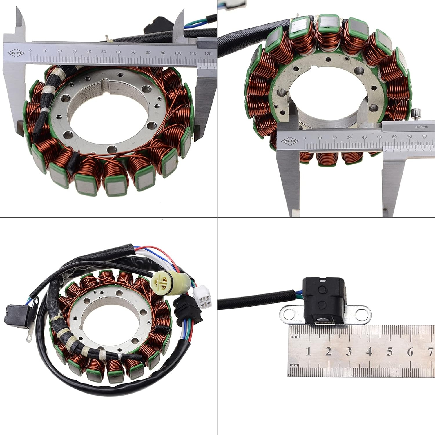 Magneto Stator Spoel voor Yamaha YFM350 (2002-2004) - 83% Korting