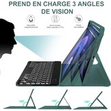 Toetsenbordhoes AZERTY Donkergroen voor Xiaomi Pad 6/6 Pro 11" (73% korting)