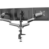 HUANUO Drievoudige Monitorstandaard Zwart voor 17-32 Inch Schermen met Verstelbare Armen