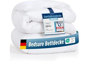4-Seizoenen Dekbed 135x200cm Anti-Allergie Wit - 28% Korting