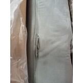 Verstelbare Chaise Longue Fluweel Lichtgrijs - 59% Korting
