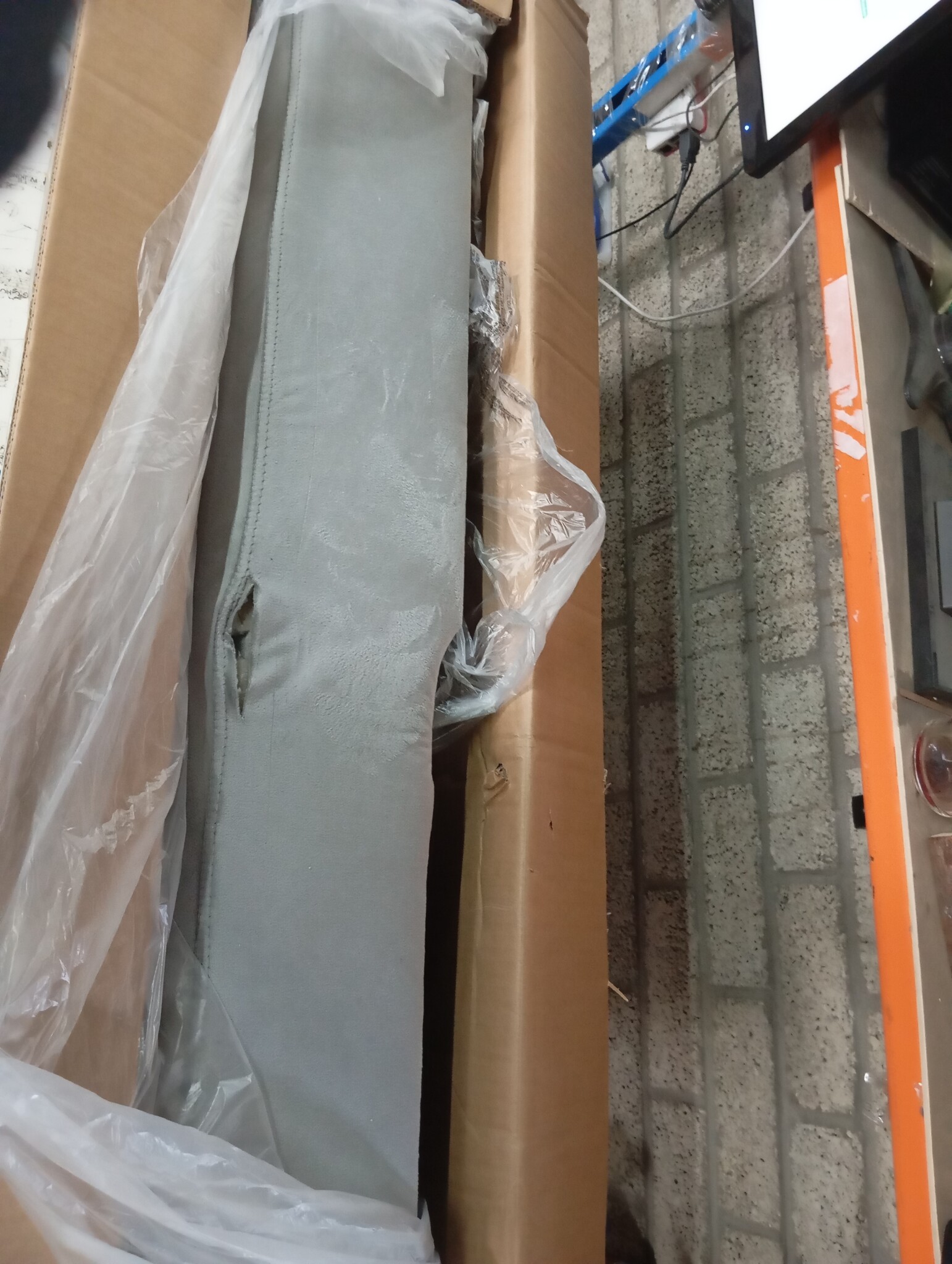 Verstelbare Chaise Longue Fluweel Lichtgrijs - 59% Korting