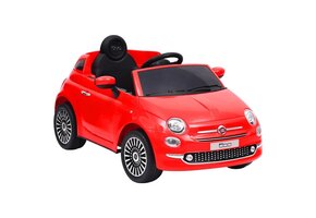 Elektrische Kinderauto Fiat 500 Rood - 37% Korting