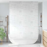 vidaXL Rolgordijn voor douche 160x240 cm splash