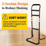 DePango Staande Hulp met In hoogte Verstelbare Handgrepen - Aluminium Legering