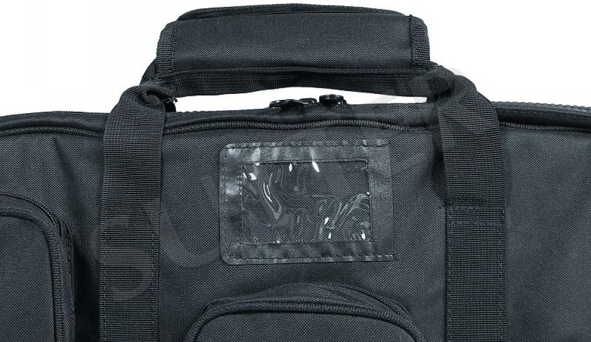SUTTER Premium dubbele wapentas 125 x 37 cm - geweertas voor twee lange wapens met optische geweerkoffer