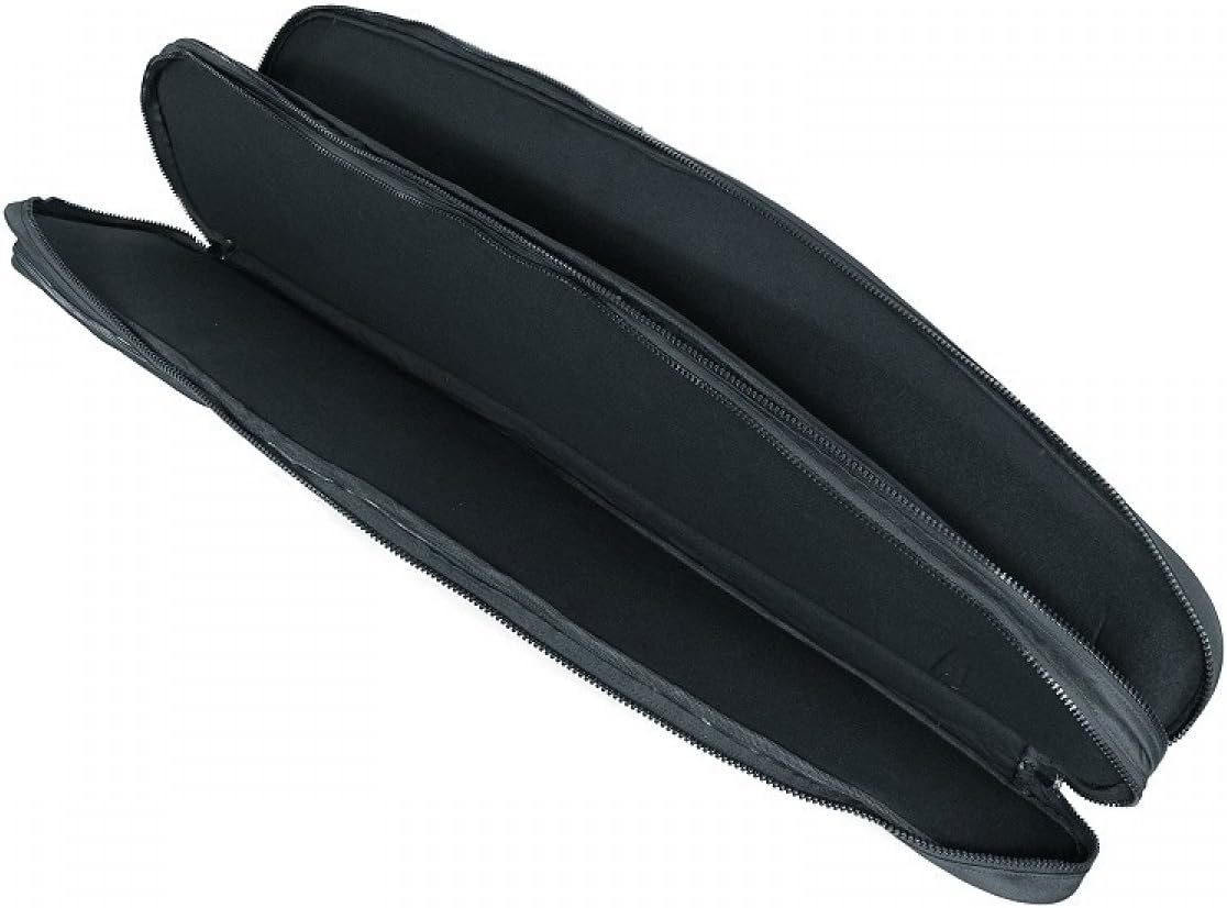 SUTTER Premium dubbele wapentas 125 x 37 cm - geweertas voor twee lange wapens met optische geweerkoffer