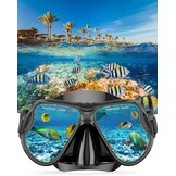 Snorkelset Volwassenen met Verstelbare Flippers & Panoramisch Masker - 28% Korting