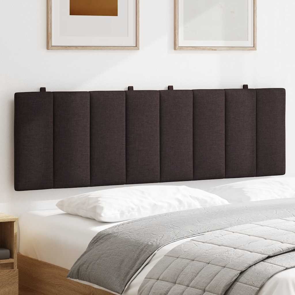 vidaXL Hanko Hoofdbordkussen 160cm Stof Donkerbruin - 29% Korting!