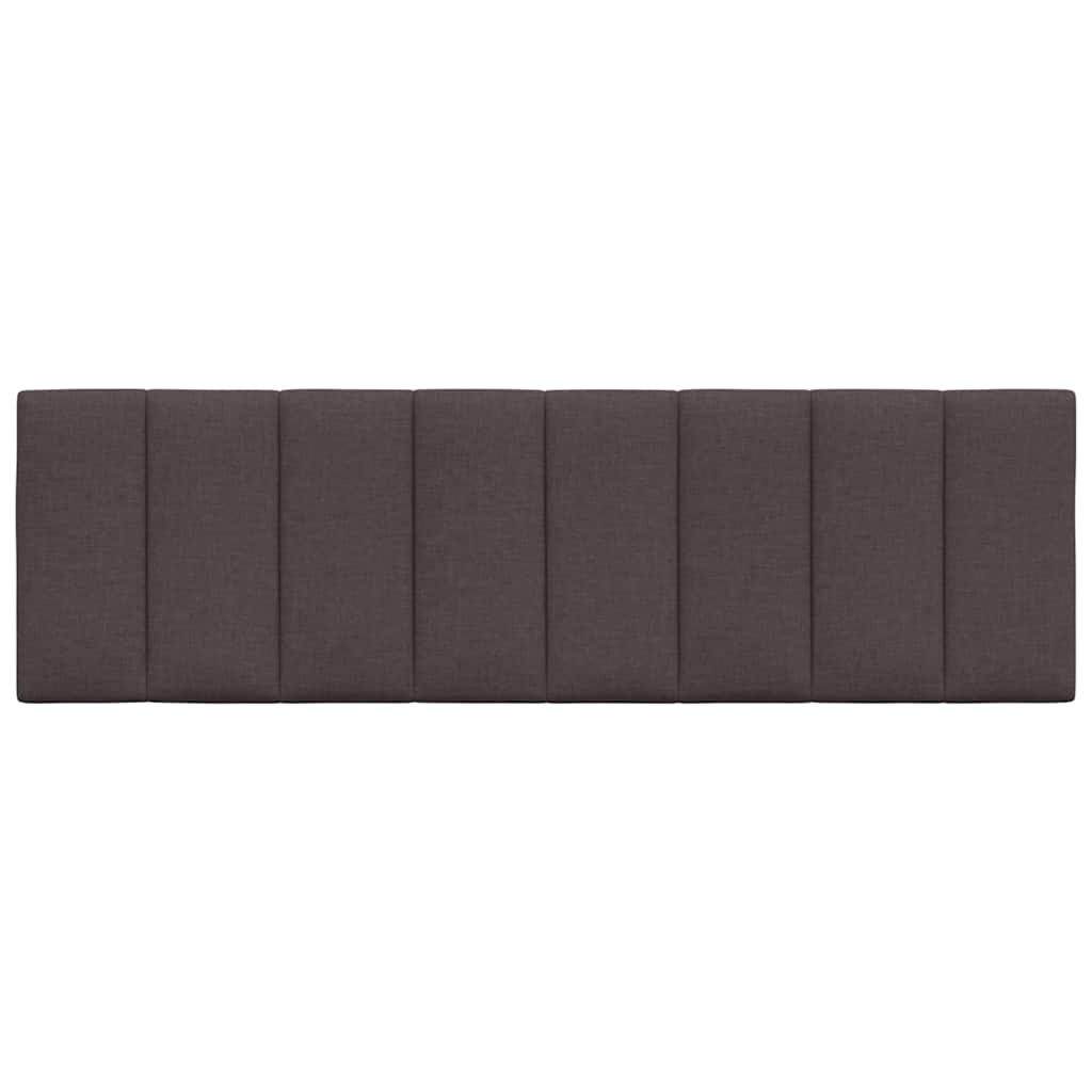 vidaXL Hanko Hoofdbordkussen 160cm Stof Donkerbruin - 29% Korting!