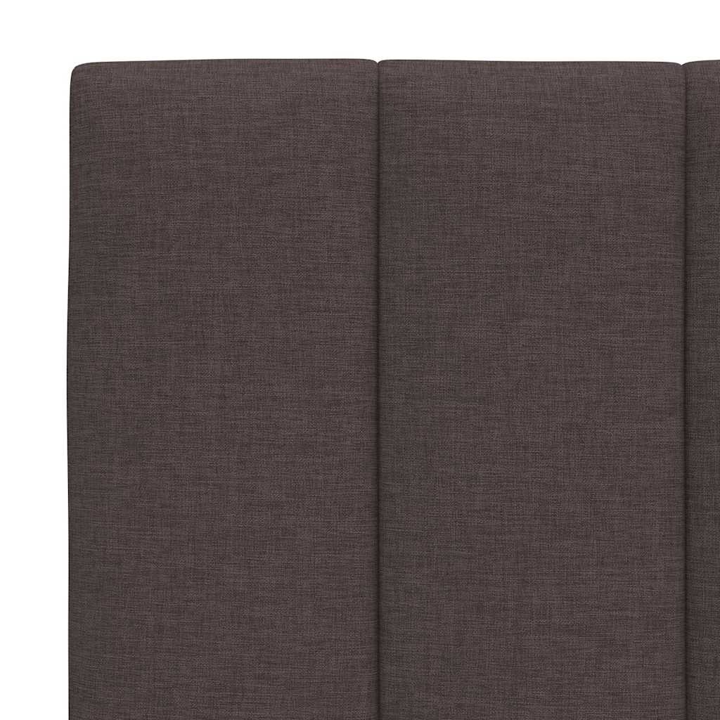 vidaXL Hanko Hoofdbordkussen 160cm Stof Donkerbruin - 29% Korting!
