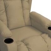 Massagestoel Cappuccino Kunstleer - 55% Korting!