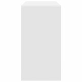 vidaXL Bureau Wit 100 x 40 x 76 cm Bewerkt hout