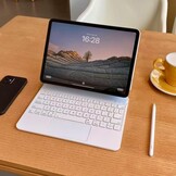 QWERTZ-Duitse Magic Keyboard Beschermhoes voor iPad 10e generatie 2022 10,9 inch en iPad 11. A16 2025 Magnetisch Keyboard met Multi-Touch-Trackpad, Backlight, Lichtgewicht