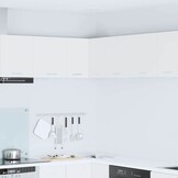 vidaXL Hangkast met plank Riga Wit 57 x 57 x 40 cm Bewerkt hout