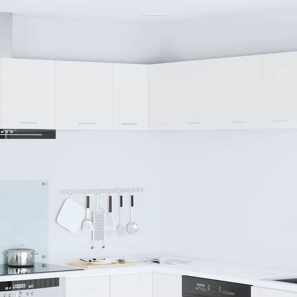 vidaXL Hangkast met plank Riga Wit 57 x 57 x 40 cm Bewerkt hout
