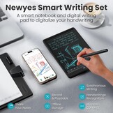 NEWYES Syncpen 3.0 Set – digitale pen en notitieblok & tablet met handgeschreven notities, overdracht Bluetooth & OCR voor cursusaantekeningen en accounts
