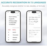 NEWYES Syncpen Smart Pen met digitaal notitieboek (herbruikbaar) Bluetooth draadloze OCR digitale pen voor studenten, ontwerpers, zakenlieden, notities, compatibel met iOS en Android