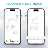 NEWYES Syncpen Smart Pen met digitaal notitieboek (herbruikbaar) Bluetooth draadloze OCR digitale pen voor studenten, ontwerpers, zakenlieden, notities, compatibel met iOS en Android